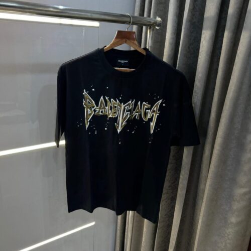 WhatsApp Image 2024-10-29 at 6.06.15 PM Balenciaga Black Oversized Men’s T-Shirts