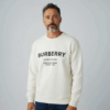 Burberry Horseferry White Sweatshirt