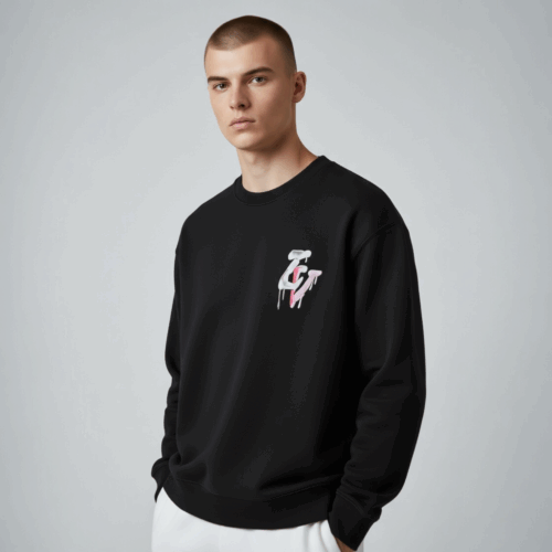 Louis Vuitton Black Sweatshirt