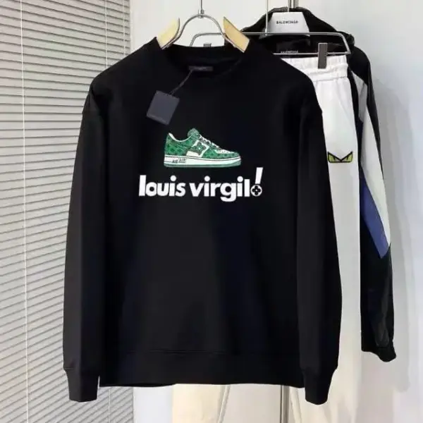 Louis Vuitton Virgil Black Sweatshirt