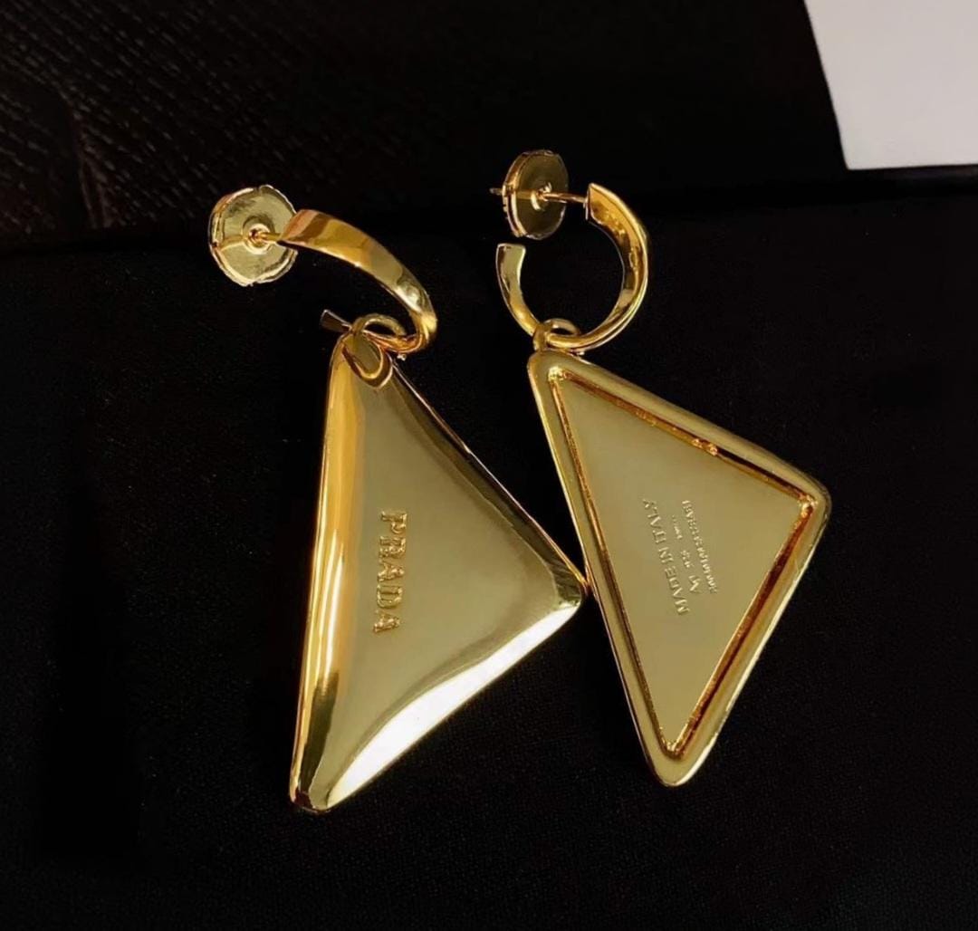 WhatsApp Image 2025-03-21 at 6.46.38 PM Prada Golden Triangle Earring
