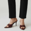 Ysl Babylone Maroon Mules