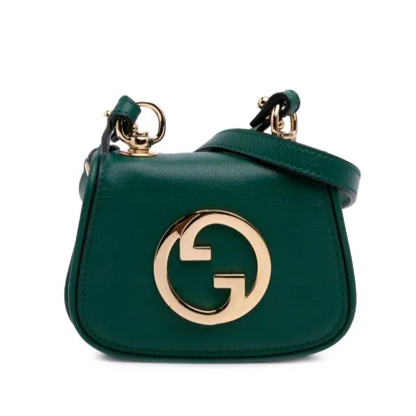 WhatsApp Image 2025-09-08 at 4.45.15 PM Gucci Blondie Mini Green Crossbody Sling Bag (With Double Box Packaging)